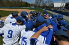 Baseball vs MIT  Wheaton College Baseball vs MIT in the  NEWMAC Championship game. - (Photo by Keith Nordstrom) : Wheaton, baseball, NEWMAC